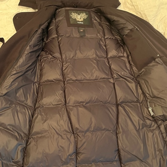 Nobis Tula black XS women’s down parka - Picture 7 of 10